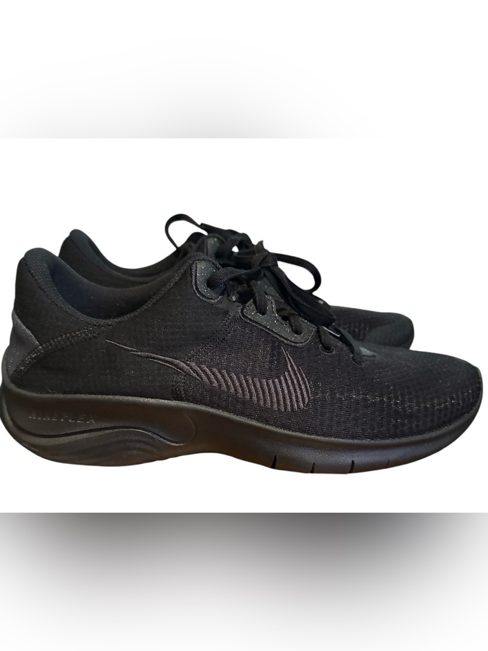 🆕 Nike Flex Experience Run Triple Black Shoes